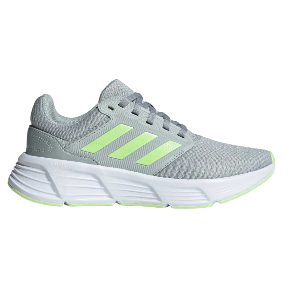Womens Galaxy 6 Trainers (Grey/Green)