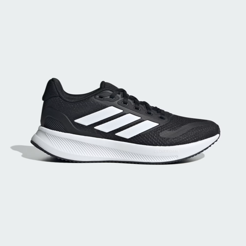Youth Runfalcon 5 Trainers (Core Black/White)