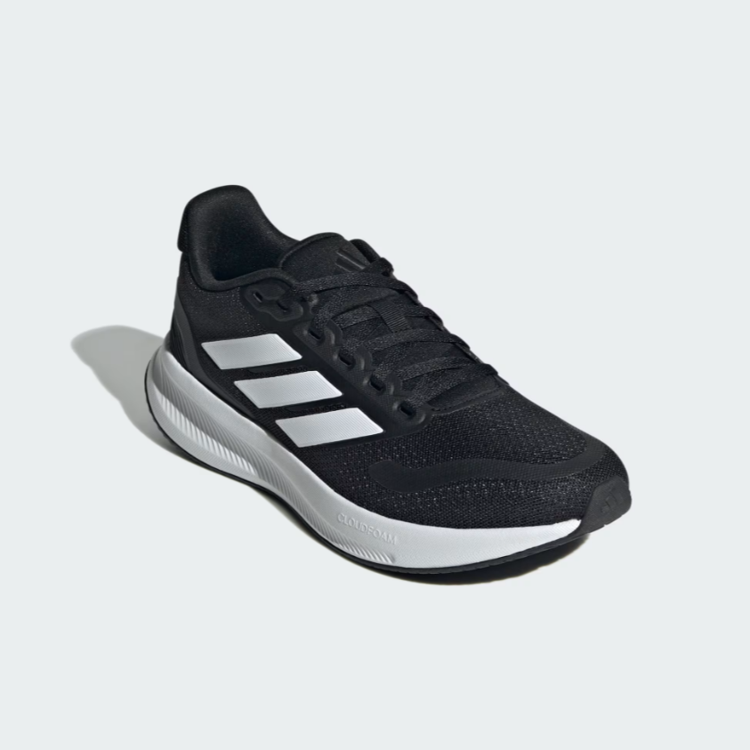 Youth Runfalcon 5 Trainers (Core Black/White)