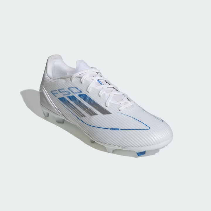 F50 League FG/MG (Cloud White/Silver Metallic/Blue)