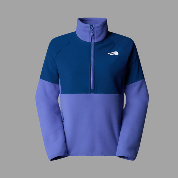 Womens Glacier Heavyweight 1/2 Zip Jacket (Indigo Plum/Estate Blue)
