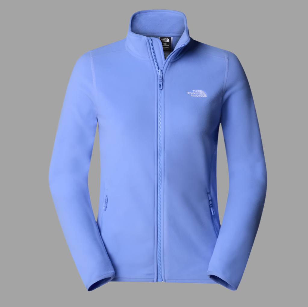 Womens 100 Glacier Full Zip (Virtual Blue)