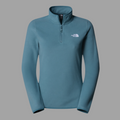 Womens 100 Glacier 1/4 Zip (Stormy Blue)