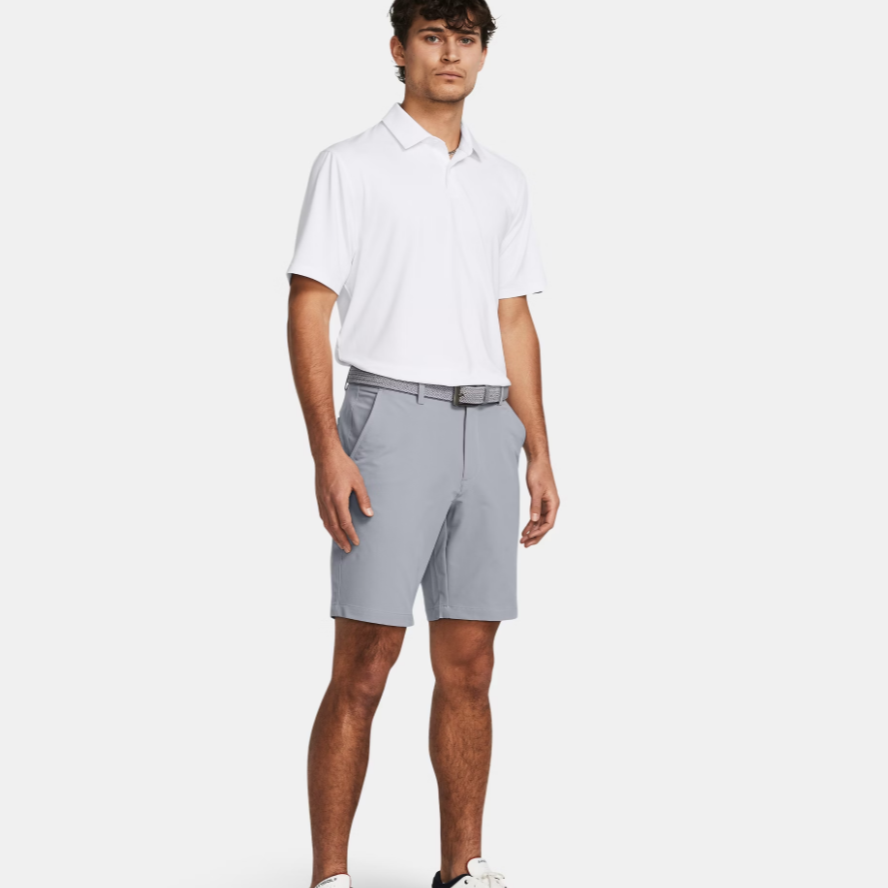 Mens Matchplay Tapered Shorts (Steel Grey)