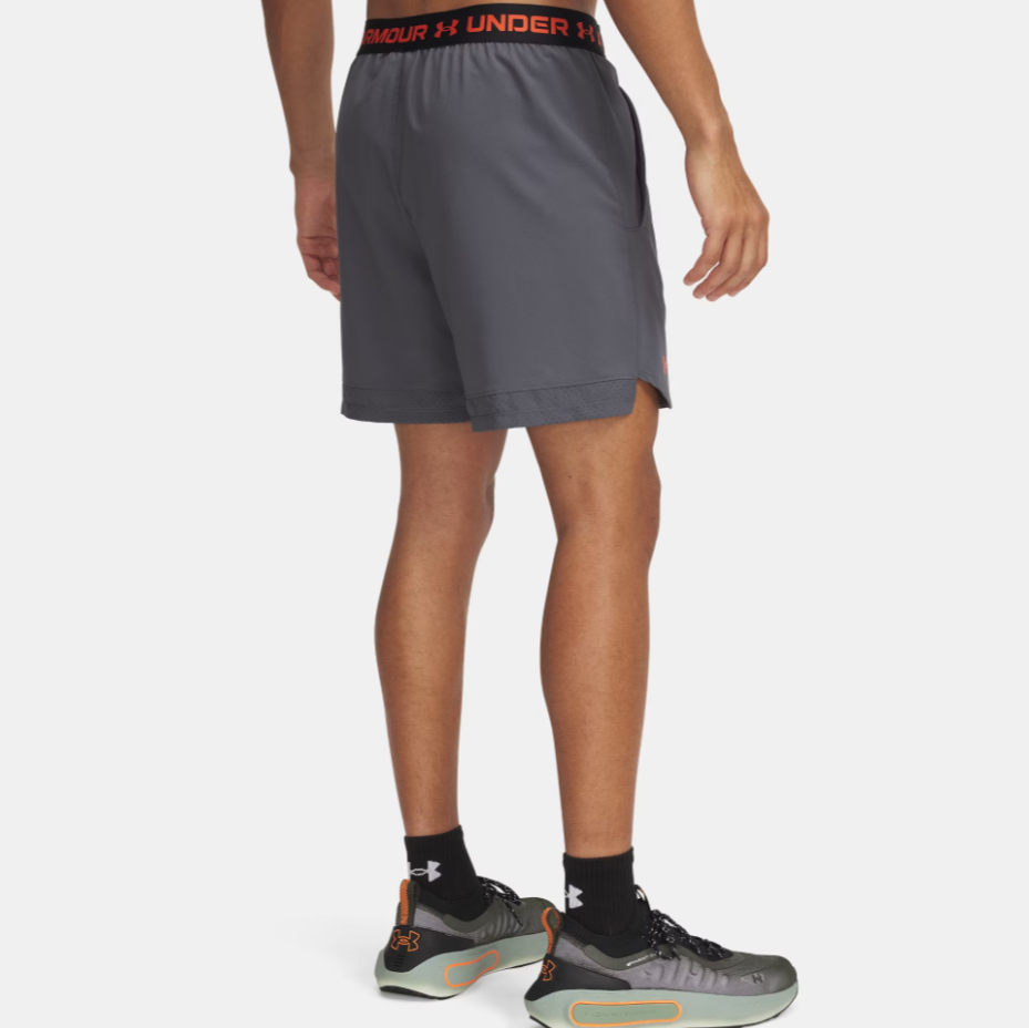 Mens Vanish Woven 6" Shorts (Castlerock/Fire)