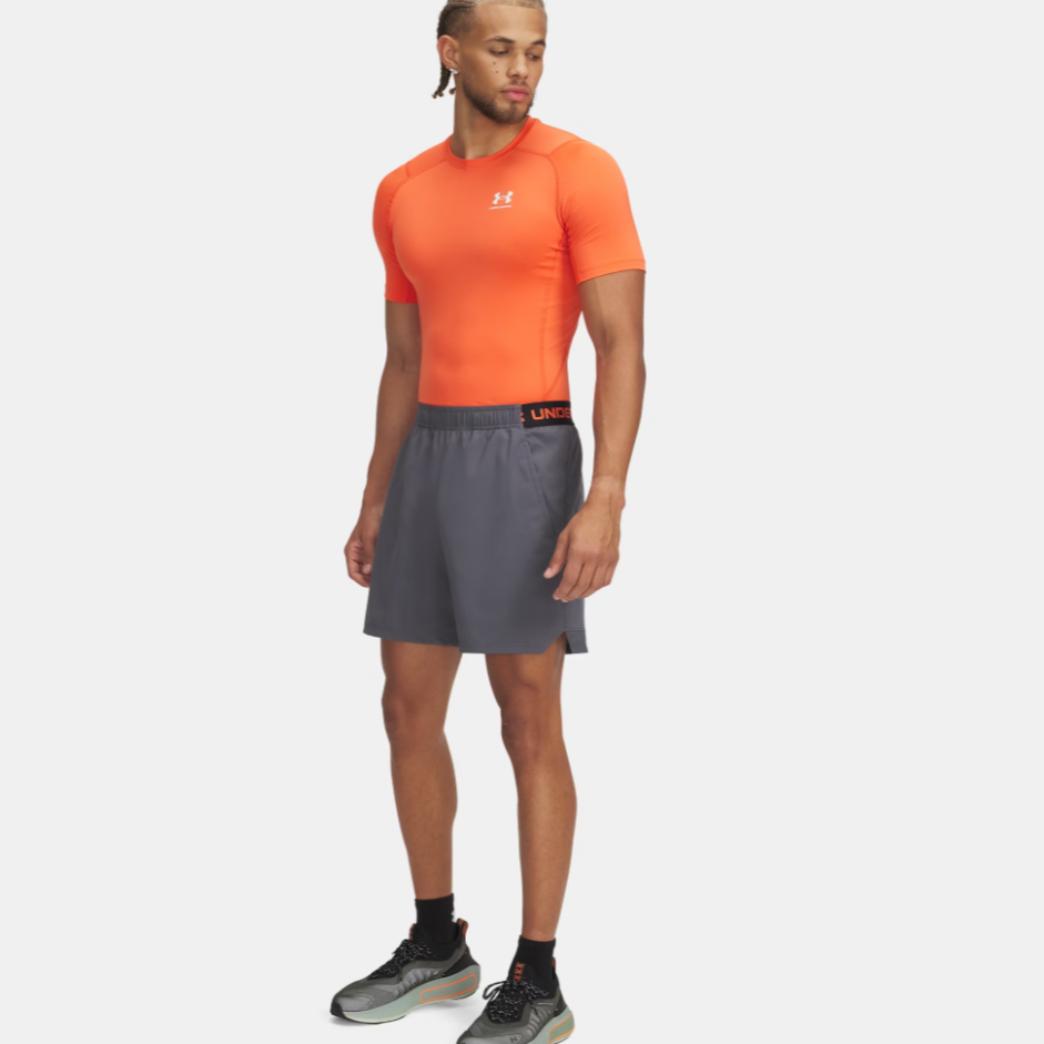 Mens Vanish Woven 6" Shorts (Castlerock/Fire)
