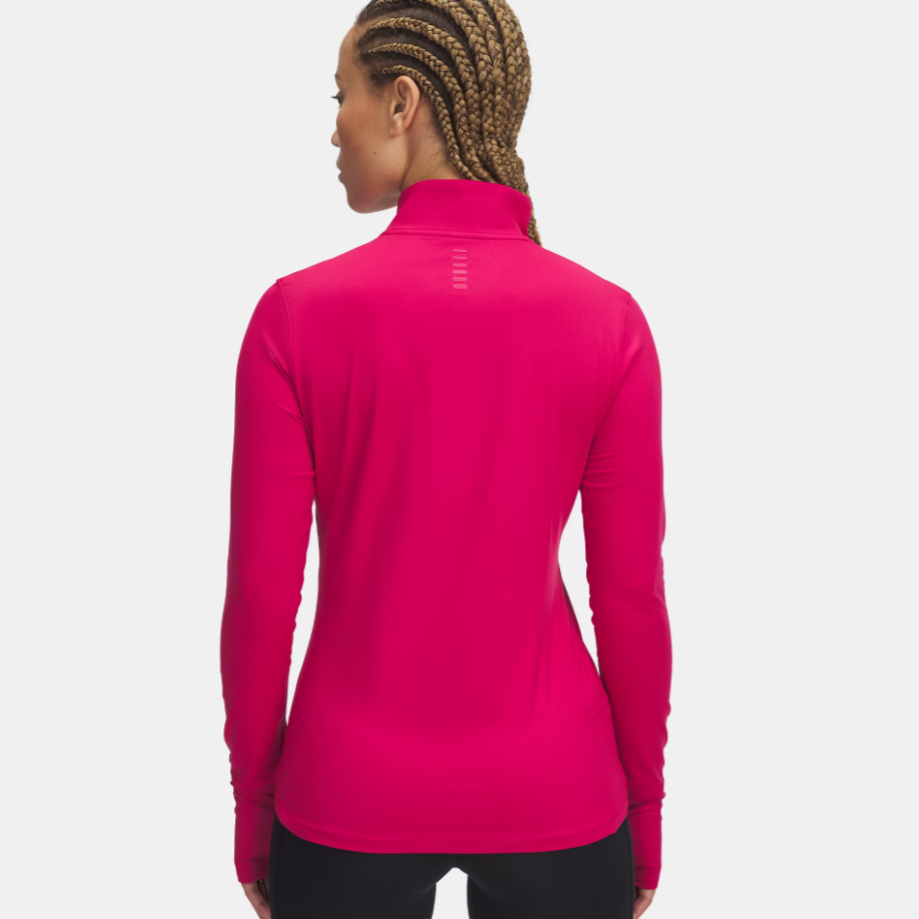 Womens Qualifier Pro Half Zip (Fuschia)