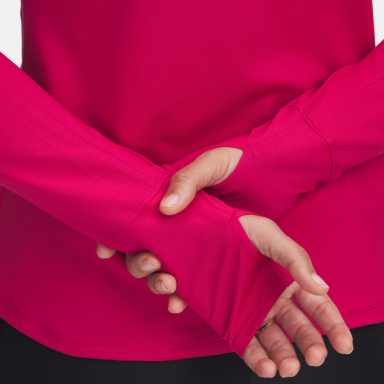 Womens Qualifier Pro Half Zip (Fuschia)