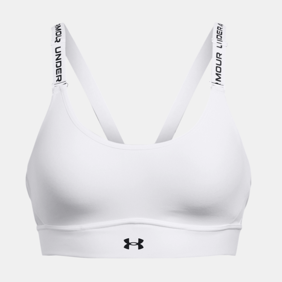 Womens Infinity 2.0 Mid Sports Bra (White)