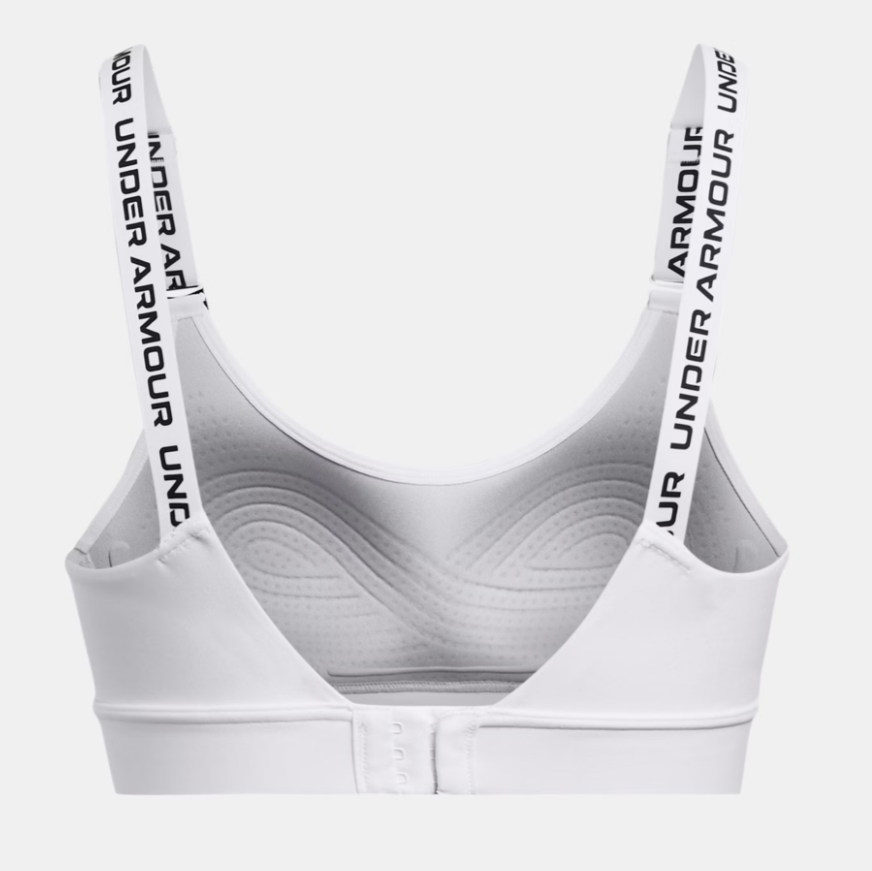 Womens Infinity 2.0 Mid Sports Bra (White)