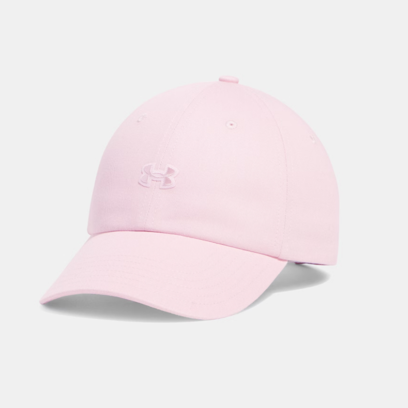 Womens UA Drive Low Adjustable Cap (Prime Pink)
