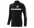 Grainne Mhaols Focus Brushed Half Zip Top (Black/White)