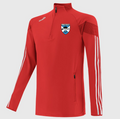 Clifden Tour Brushed Half Zip Top (Red/White)