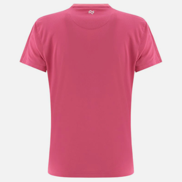 Womens Galway Nepal T-Shirt (Pink/White)
