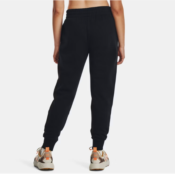Womens Rival Fleece Joggers (Black/White)