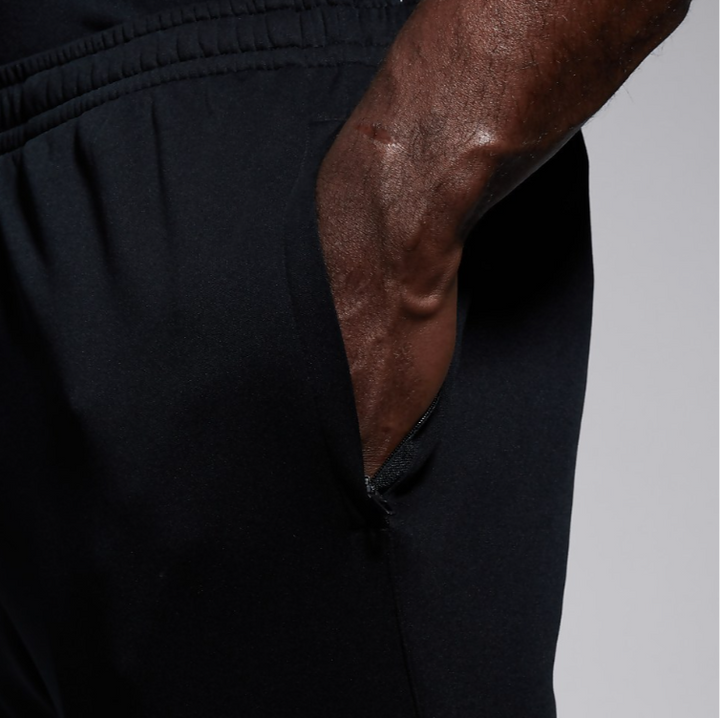 Mens Stretch Tapered Pant (Black)