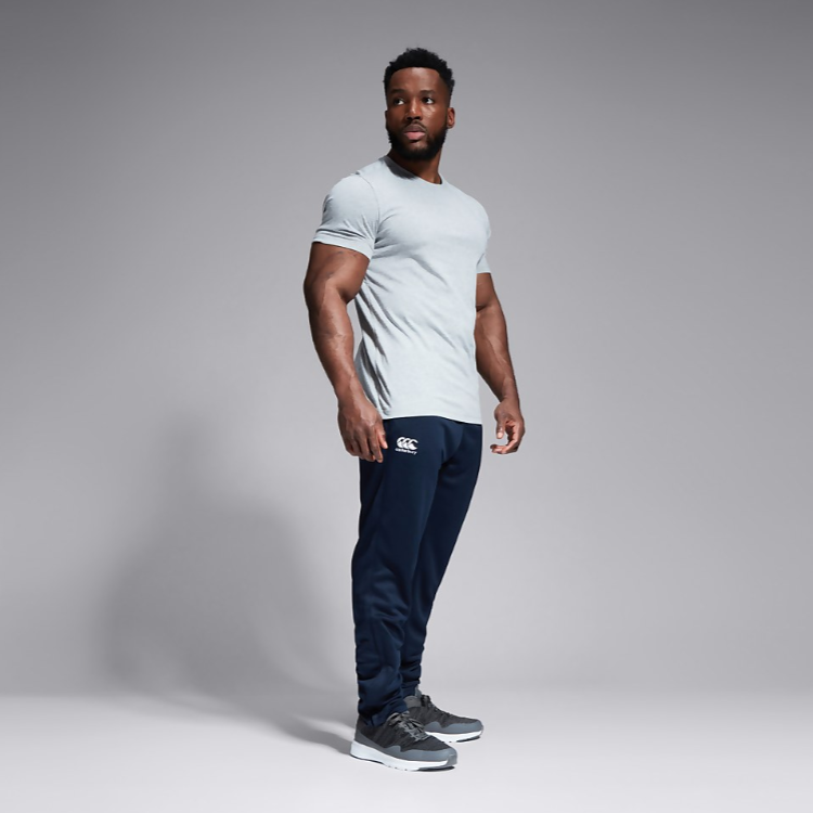 Mens Stretch Tapered Pant (Navy)
