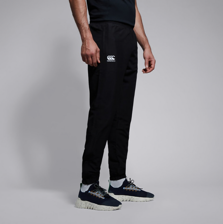 Mens Club Tapered Cuff Track Pants (Black)