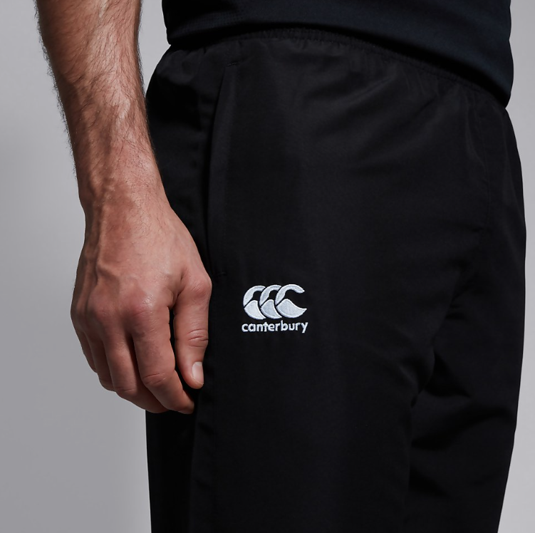 Mens Club Tapered Cuff Track Pants (Black)