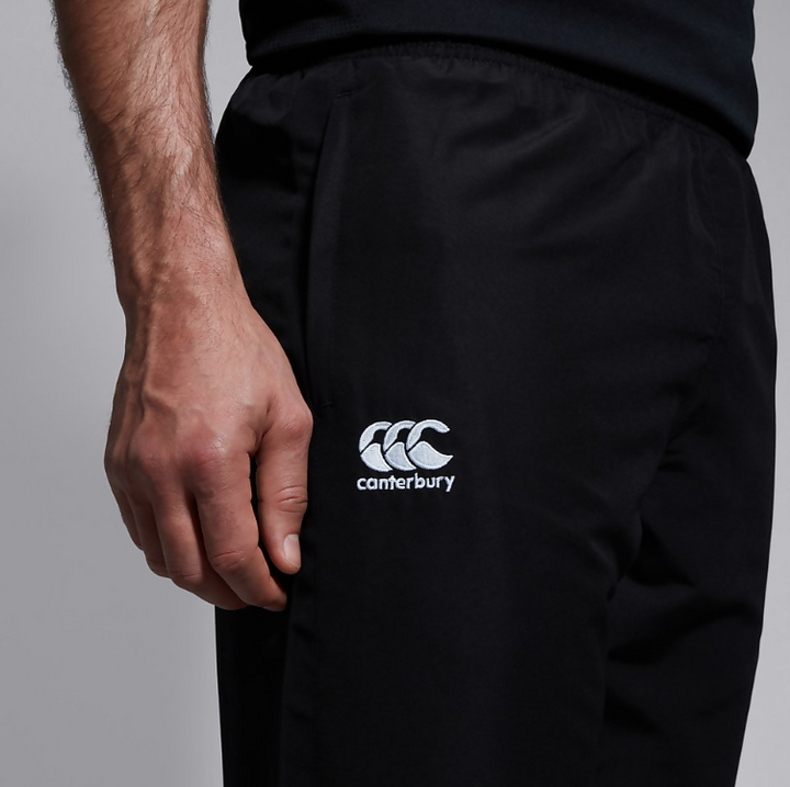 Mens Club Tapered Cuff Track Pants (Black)