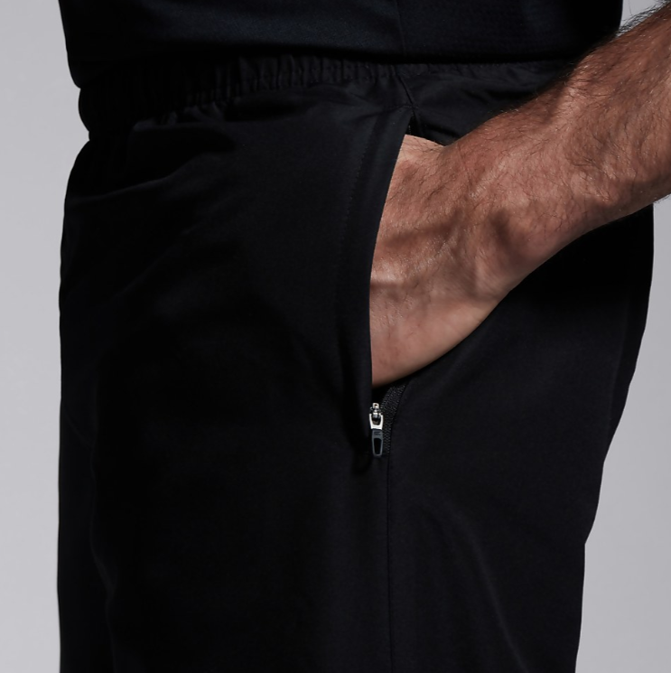 Mens Club Tapered Cuff Track Pants (Black)