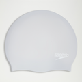 Long Hair Silicone Cap (Silver)