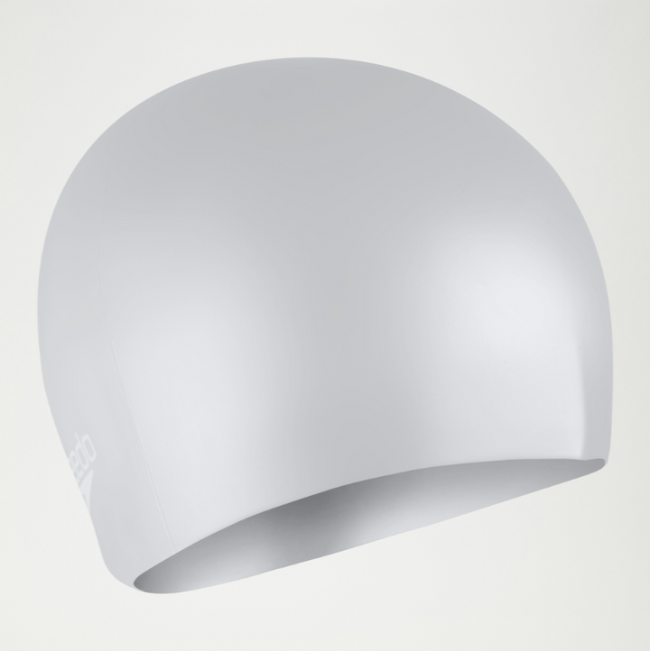 Long Hair Silicone Cap (Silver)