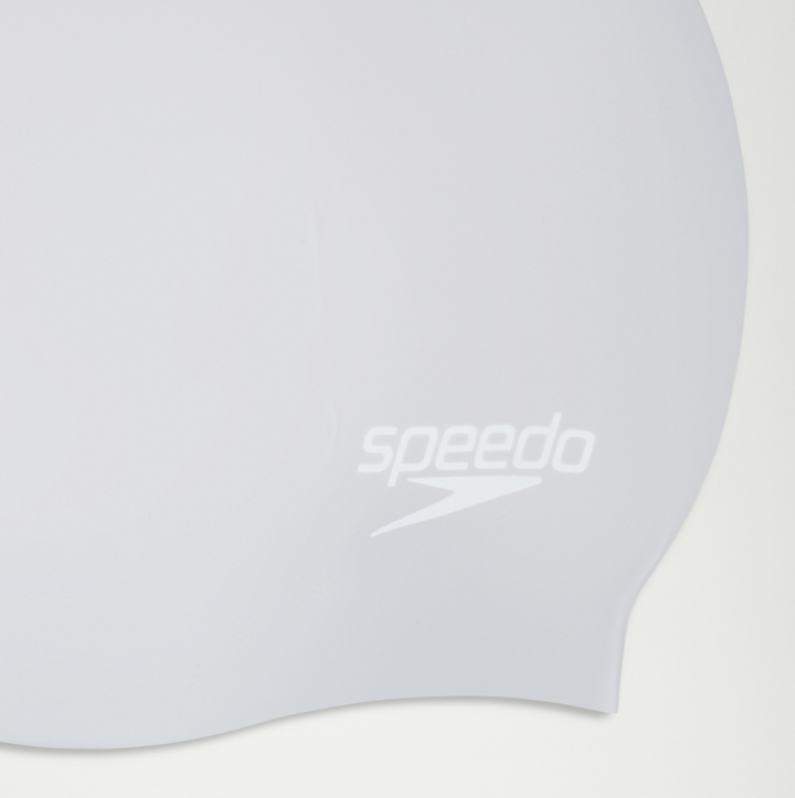 Long Hair Silicone Cap (Silver)