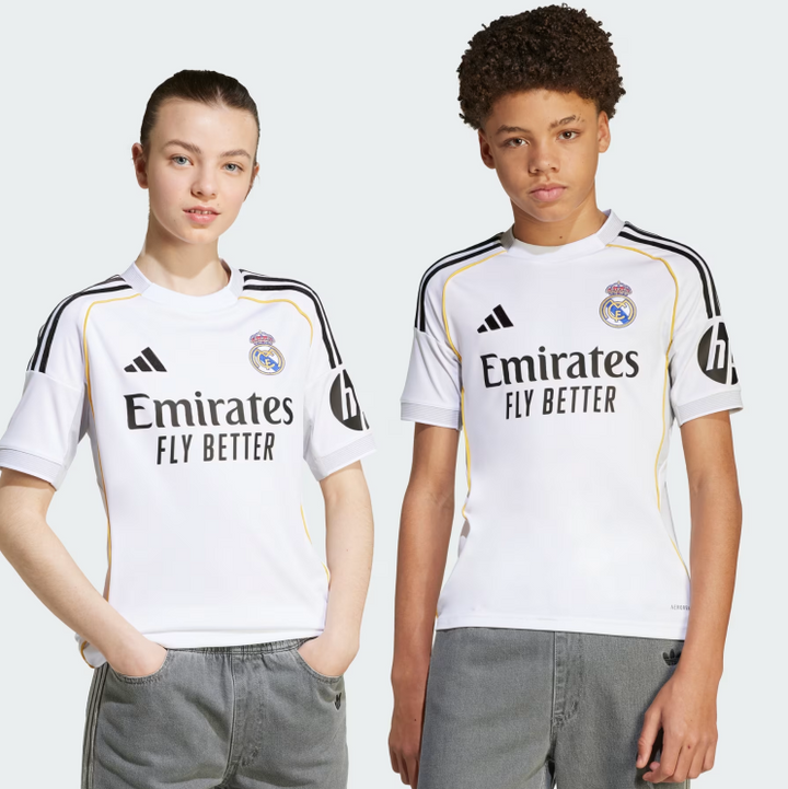 Real Madrid 25/26 Home Jersey Kids (White)