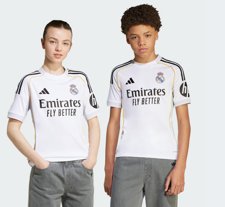 Real Madrid 25/26 Home Jersey Kids (White)