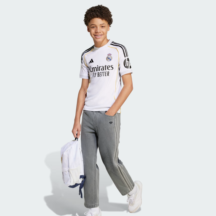 Real Madrid 25/26 Home Jersey Kids (White)