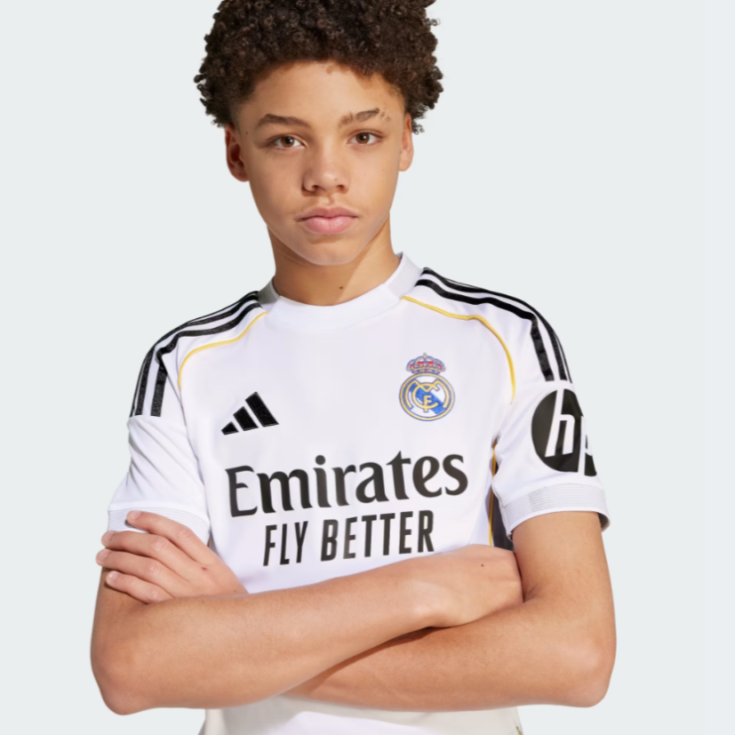 Real Madrid 25/26 Home Jersey Kids (White)