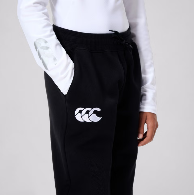 Junior Unisex CCC Leisure Sweatpants (Black)