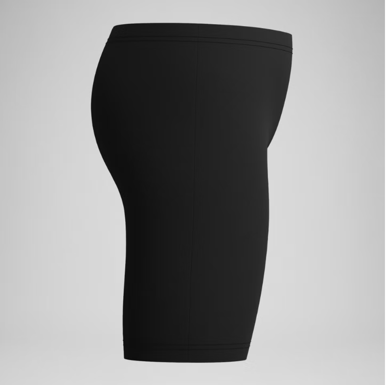 Boys Plastisol Placement Jammer (Black/Blue)