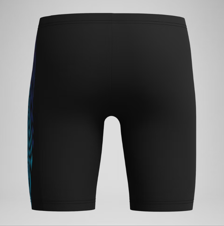 Boys Plastisol Placement Jammer (Black/Blue)
