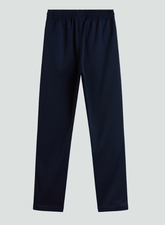 Junior Unisex Stretch Tapered Polyknit Pant (Navy)