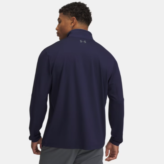 Mens Match Play ¼ Zip (Midnight Navy/Pitch Gray)