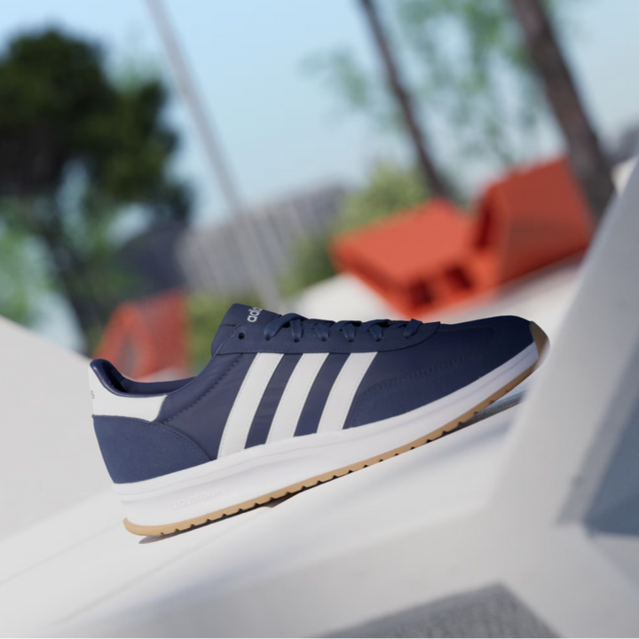 Mens Run 70s 2.0  (Dark Blue/Cloud White)