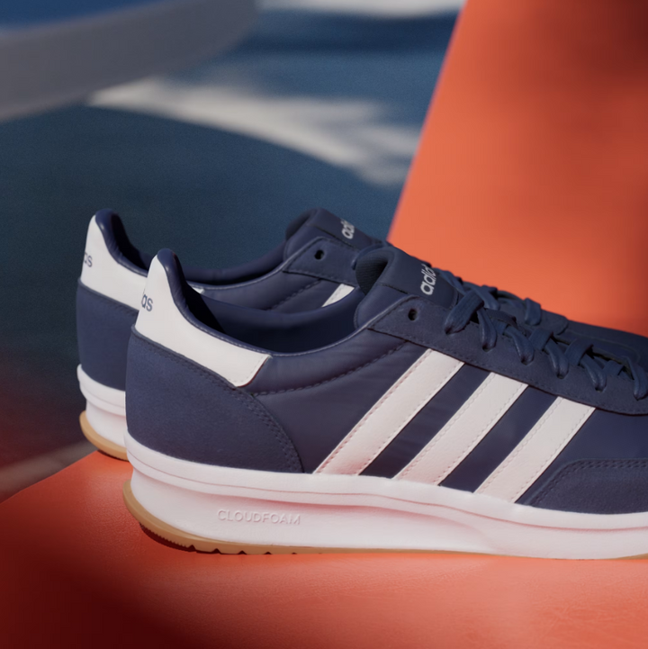 Mens Run 70s 2.0  (Dark Blue/Cloud White)