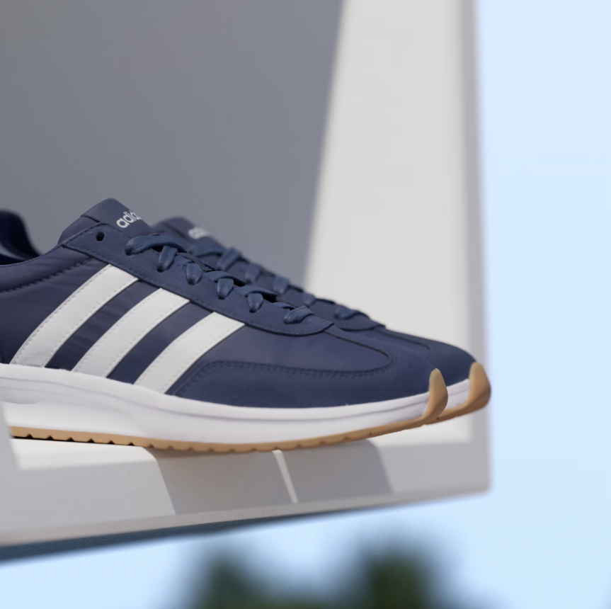 Mens Run 70s 2.0  (Dark Blue/Cloud White)