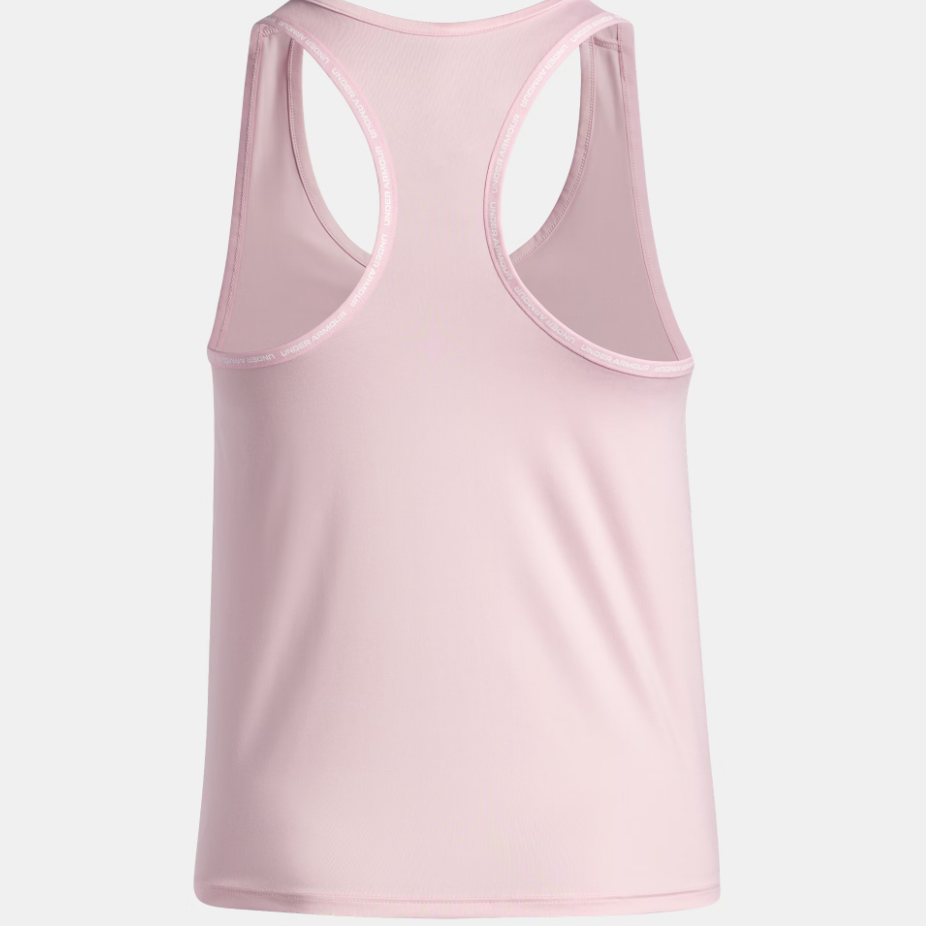 Womens Tech Knockout Tank Top (Prime Pink/White)