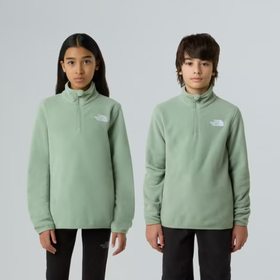 Teens Glacier 1/4 Zip Fleece (Slate Moss)