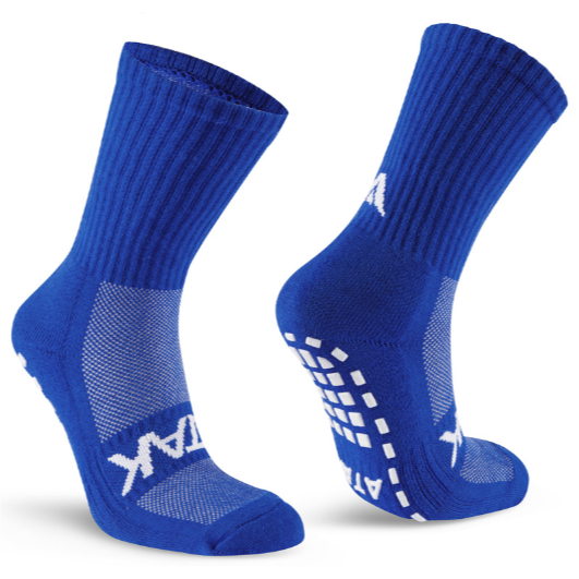 Shox Mid-Leg Grip Socks (Royal Blue)