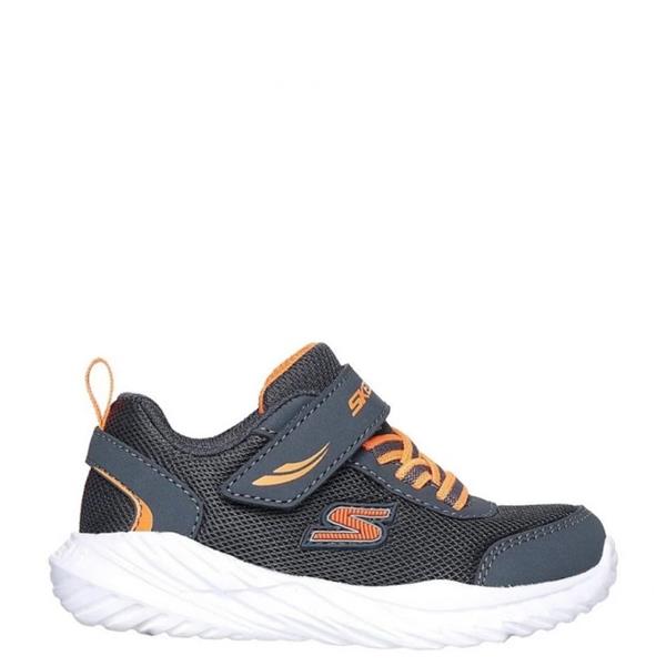 Boys Nitro Sprints (Charcoal/Orange)