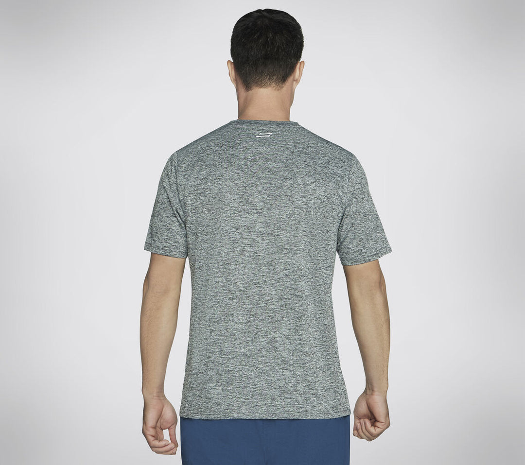 Mens GoDri Charge Tee (Charcoal Grey)