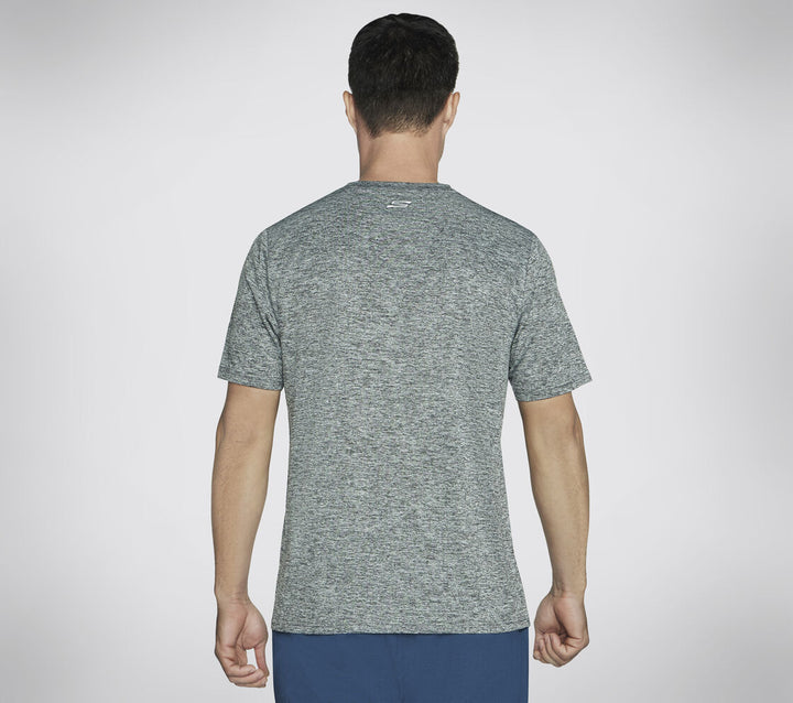 Mens GoDri Charge Tee (Charcoal Grey)