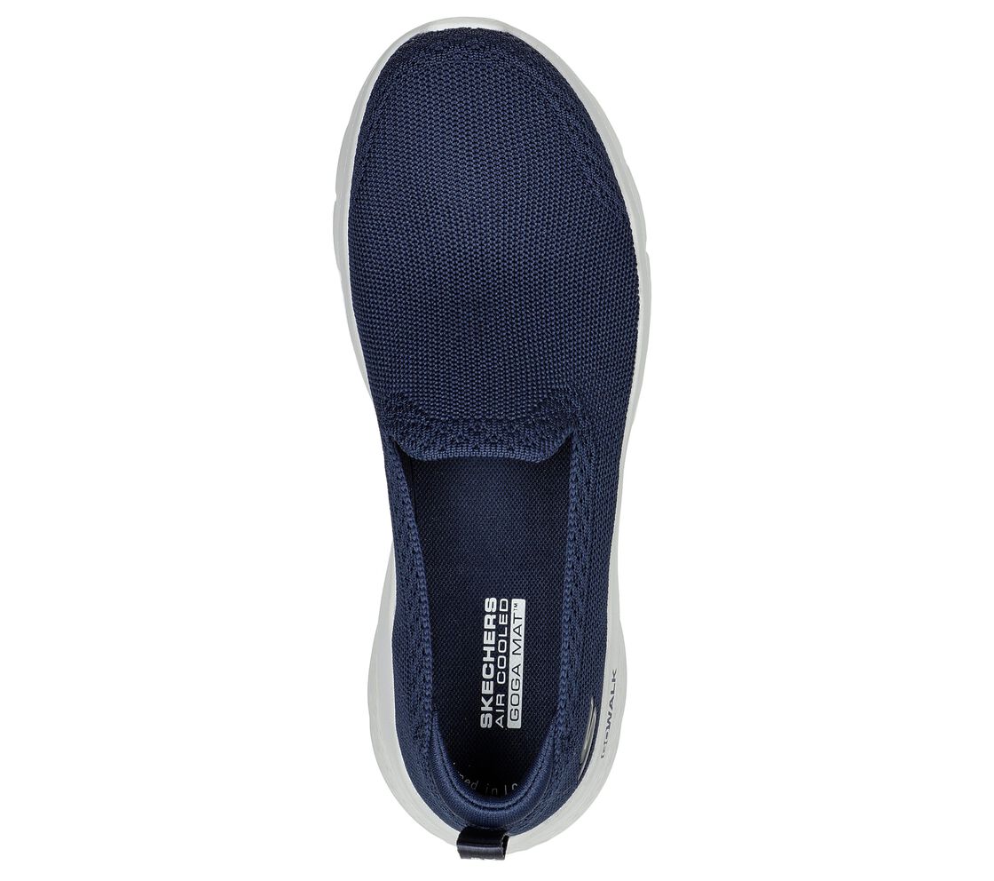 Womens Go Walk Flex (Navy)