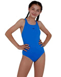 Girls Eco Endurance+ Medalist Swimsuit (Blue)