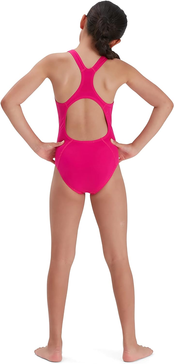 Girls Eco Endurance+ Medalist Swimsuit (Pink)