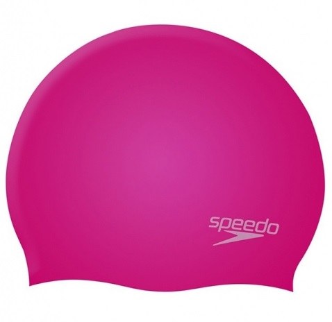 Junior Plain Moulded Silicone Cap (Pink)